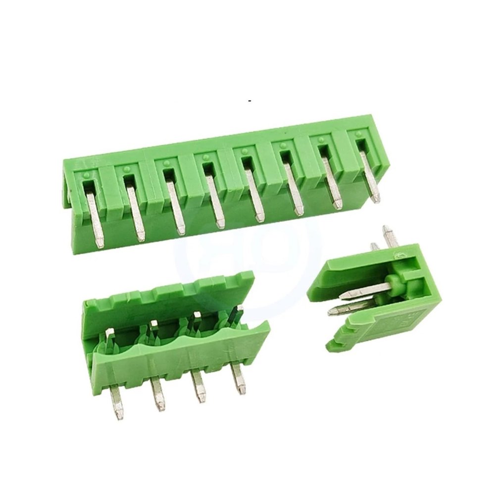 CTGFBUW (10 PCS) KF 2EDGR 5.08mm .0mm Plug-in PCB 2EDGRC Terminal Block 2EDG - .08 Split Bend Pin 15EDGR 2~18Pin(5P,5.0mm)