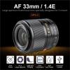 Compatible for Nikon Z Mount - 33mm F1.4 Auto Focus Lens, APS-C Mirrorless Camera Compatible Lens view 2