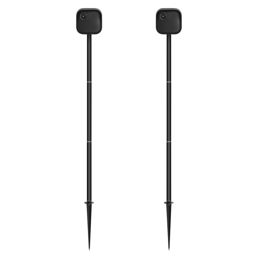 2 Pack Adjustable Ground Stake Mount for Blink Outdoor 4 Security Camera,with Weatherproof Silicone Cover