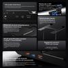 AOOSTAR EG02 External GPU Docking Station, Dual Thunderbolt 5 + OCuLink(PCIe4.0x4), Support ATX/SFX Power Supply, Supports Mainstream NVIDIA and AMD Graphics Cards view 2