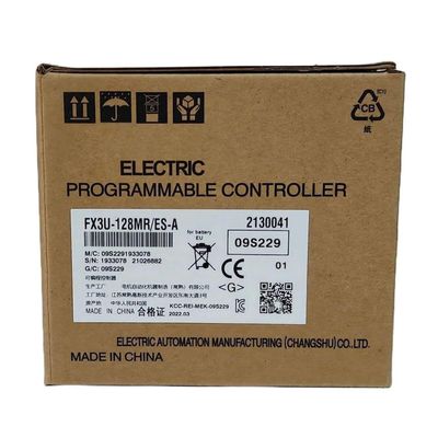 1 Pcs New FX3U-128MR/ES-A Programmable Controller PLC Sealed in Box FX3U-128MR/ES-A