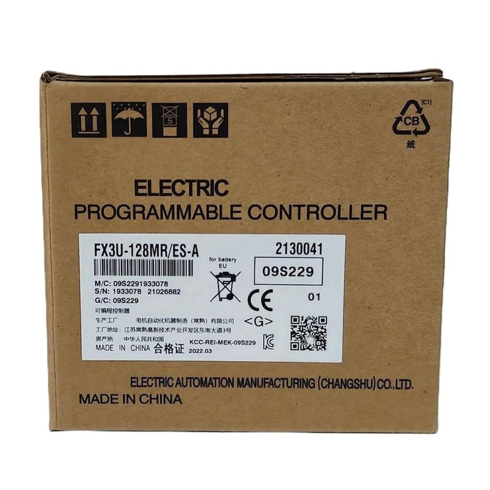 1 Pcs New FX3U-128MR/ES-A Programmable Controller PLC Sealed in Box FX3U-128MR/ES-A