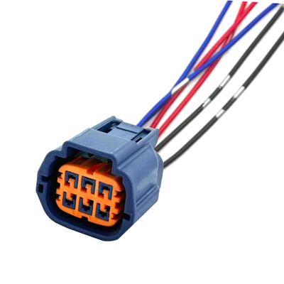 KIUYTRW 6 Pin Car Throttle Valve Harness Plug Female Waterproof Connector 6189-0766 6189-1102 6189-7762