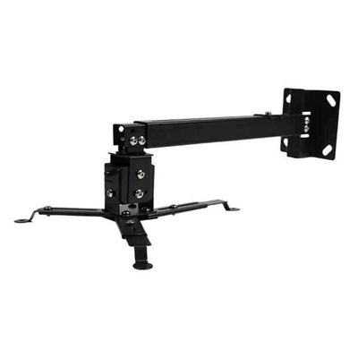 DOIBG Projector Stand Black Color Projector Ceiling Mount Adjustable 43 to 65Cm Roof Bracket for Dlp LCD Led Wall Hanger Projector Bracket Mount