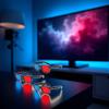 3Pcs Red and Blue 3D Glasses Universal TV Movie Dimensional Video Frame 3D Glasses DVD Game Glass 3D Style Glasses for 3D Movies Games, 3D Viewing Glasses, Light Simple Design, Accessories view 2