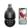 Jqimn 2K FHD Smart Bulb Security Camera 5G/2.4G WiFi, Motion Tracking & Auto Alerts(1PCS) view 1