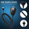 1 Pack HM152 Speaker Microphone RJ45 8-Pin Handheld Mic for ICOM Mobile Radi IC-208H IC-706 IC-2100 IC-2200H IC-2300H IC-2820H IC-2730A IC-V8000 IC-A110 IC-A120 IC-F5012/F5122D/F6061 ID-800H/880H view 3