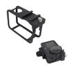 Camera Cage Compatible with DJI Action 6- Shockproof Protective Frame, Cold Shoe Mount for Accessory Expansion, Lightweight Protective Border (Orange) view 1