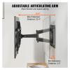 Compatible for SucceBuyFull Motion TV Mount Fit for 26-90in TVs Swivel Tilt Horizontal Adjustment TV Wall Mount Bracket W/Articulating Arms(600x400mm 14.61in) view 4