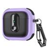 iDOMi for AirPods 4 Case Cover 2024 with Keychain, Compatible with AirPods 4th Generation Cover (2024), Support Wireless Charging Drop Shockproof Protection for AirPod 4 Case, Purple view 1