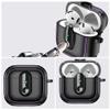 iDOMi for AirPods 4 Case Cover 2024 with Keychain, Compatible with AirPods 4th Generation Cover (2024), Support Wireless Charging Drop Shockproof Protection for AirPod 4 Case, Purple view 3