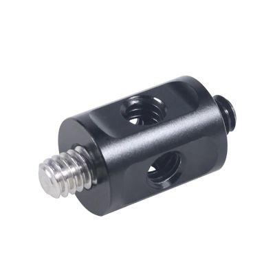 15mm Aluminum 1/4 Screw Tube Rod Connecting Adapter for Photography Multiple Extension Rod Equipment Customization Professional Camera Tube Connector