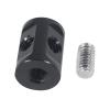 15mm Aluminum 1/4 Screw Tube Rod Connecting Adapter for Photography Multiple Extension Rod Equipment Customization Professional Camera Tube Connector view 4
