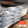 VEVOR Heavy Duty Sand Bags, 50Pack 14" x 26", Empty Sandbags for Flooding with Tie Strings, Woven Polypropylene Sand Bag with 1600 Hours of UV Protection, 50Lbs Capacity view 2