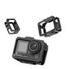 Camera Cage Compatible with AKASO Brave8 - Aluminum Alloy Shockproof Case, Quick Install/Remove with Cold Shoe & 1/4" Mounts view 1
