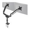 ADBWEKKF Black Dual 17" to 32" Heavy Duty Computer Monitor Pneumatic Arm Desk Stand - view 1