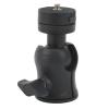 Mini Tripod Ball Head Camera Mount with 360 Degree Rotation, 1/4 Inch Screw, Adjustable Phone Clip - Durable ABS Material, Wide Compatibility for Tripod and Monopod view 4