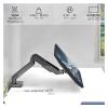 ADBWEKKF Single monitor mechanical desk stand, suitable for computer screens up to 32 inches view 2