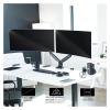 ADBWEKKF Dual Extra Wide 40" Monitor Desk Stand with Pneumatic Spring Arms - view 3