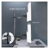 ADBWEKKF Extra wide double stand, high stand, can hold up to 43 inches computer screen view 3