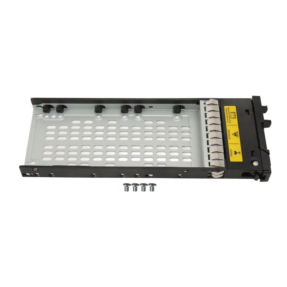 2.5 Inch SAS SATA Hard Drive Tray , Universal SAS SATA HDD Tray for P14405 001 2060 M2, Premium Metal and ABS Material, Hot Swappable Hard Drive Carrier with 4 Screws,
