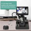 4.3Inch LCD Digital Microscope,Digital Diamond Girdle Viewer, 50-1000X Magnification, Biological Microscope Kit, Accurate Identification, for Diamond Inscription Viewer view 2
