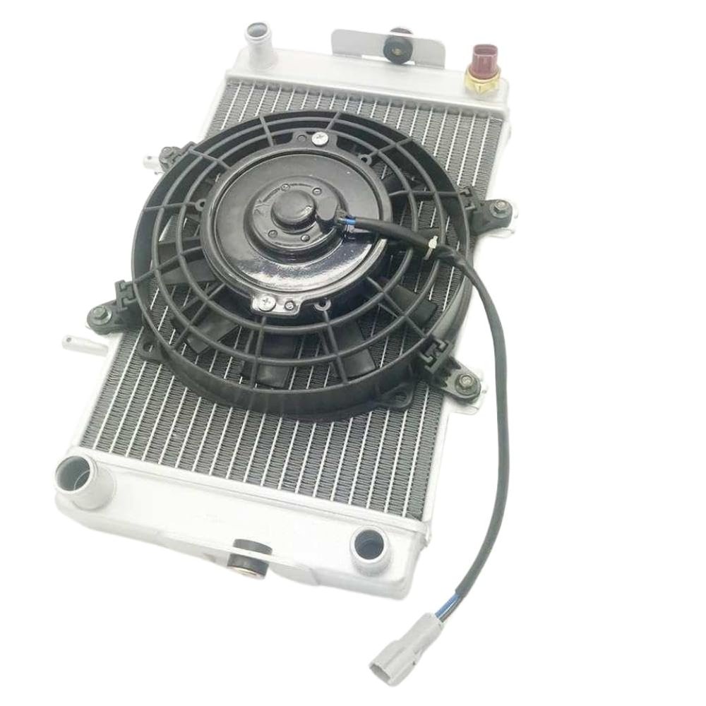 Radiator and Fan Electromotor Assembly 300CC D300 Compatible with ATV Quad