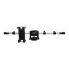 Telescopic Car Tablet Holder, Headrest Phone Stand, Aluminum ABS Holder with Hook Cup Storage, Vehicle Interior Accessory, Travel Gadget with Build, Truck SUV RV Sedan Road Trip for Kids Bag view 1