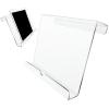Acrylic Book Stand - 16x18x6.3cm Exercise Equipment Tablet Holder, Heavy Duty Acrylic Book Stand, Adjustable Clamp Mount Compatible| Reading Rack Bracket for Home Gym Fitness Workout Study Office view 1