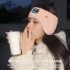 Bluetooth Headband Headphones Double-Layer Ear Warmer for Men Women Winter Cold Weather Wireless Music Fleece Lined Ear Muffs Outdoor Sports Running Cycling (Gray) view 4