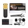 2-Channel USB Live Sound Card With Effects Handheld Mic Voice Changer Audio Mixer For PC Recording, Adjustable Mixing Console With Built-in Amplifier view 1