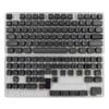 133Key Gray Mist XDA Profile Keycaps PBT Dye Sublimation Keycap for Mechanical Keyboards Game Keycaps Switches view 1
