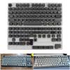 133Key Gray Mist XDA Profile Keycaps PBT Dye Sublimation Keycap for Mechanical Keyboards Game Keycaps Switches view 2
