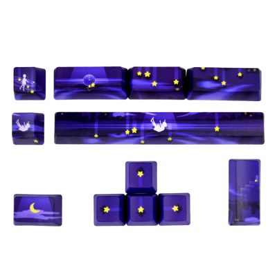 12PCS Keycaps for Mechanical Keyboard PBT Keycap OEM Space Enter Direction ESC