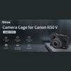 R50V Camera Cage Nitze Cage for Canon R50 V Camera, with Cold Shoe Adapter and Silicone Grip, Quick Release for Arca and Cold Shoe view 2