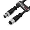 Alvin's Cables M12 A-Code 3 Pin Male to 3 Pin Female Sensor Actuator Cable for Industrial Sensors, Actuators, I/O Modules, High Flex 8m| 26.2ft view 1