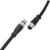 Alvin's Cables M12 A-Code 3 Pin Male to 3 Pin Female Sensor Actuator Cable for Industrial Sensors, Actuators, I/O Modules, High Flex 8m| 26.2ft view 3