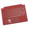 Aumotop Magnetic Backlit Keyboard Multi Touchpad Wireless Tablet Keyboard for Pro 3 4 5 6 7, Colorful Backlight, Rechargeable, for Daily Work and Entertainment (Red) view 2