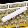Elegant White Spacebar Keycaps Mechanical Keyboards Custom 6.25U Keycap Wear-Resistant PBT Material Spacebar KeyCaps view 3