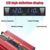1500 Watt Power Inverter with LED Display,Dual AC Outlets,USB Port, 12V DC to 110V AC Converter Car Power Inverter for Vehicles, Car, RV, Truck, Off Grid Solar System, Outdoor Camping (Red and Black) view 3