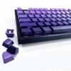 134Pcs Purplee Gradients Keycaps Original Height Side Print Backlit Dye-Sub Keycap for 60 view 3
