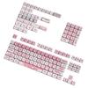 138PCS Keycaps for Mechanical Keyboard Switches Cartoon Rabbit PBT Keycaps DIY Keycaps for 61/84/87/104 Switches Keycap view 1
