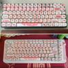 138PCS Keycaps for Mechanical Keyboard Switches Cartoon Rabbit PBT Keycaps DIY Keycaps for 61/84/87/104 Switches Keycap view 3