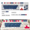 133 Key PBT Keycap Original Profile Key Complete Set of Puppy Dye Sublimation for Mechanical Keyboards view 2