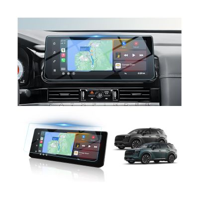 BIBIBO for 2026 Nissan Pathfinder Screen Protector 2026 Nissan Pathfinder (S, SV, Rock Creek, SL, Platinum)12.3"Tempered Glass Film [Resist-Scratches Lessen Fingerprints] 2026 Nissan Pathfinde Accessories