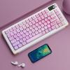 127pcs Vibranted OQO Pink Flower Keycaps for Mechanical Keyboards Comfort Typing view 3