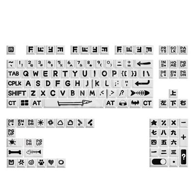 126PCS Keycaps Offering Comfort Durability for Mechanical Keyboard Extended Use