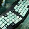 131 Fantasy Summer English PBT Keycaps MOA Profile for Mechanical Keyboards view 4