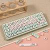 1Set PBT Keycaps, MOA Profile Milk Green Pig Cartoon Keycaps Dye Sublimation for Mechanical Keyboards view 2