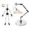 AISINILALAO 6 Connectors Stop Motion Armature Kits, Included Stop Motion Animation Winder Rig & Armature Kit for Claymation, Photography, Animators,11cm view 1